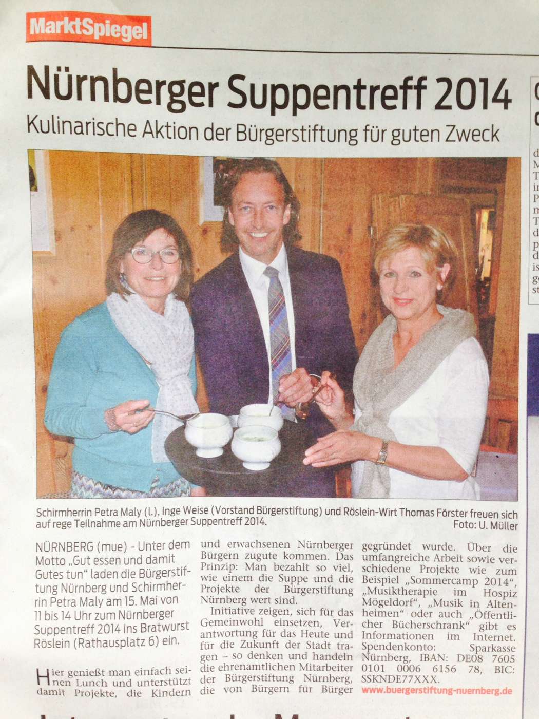 Presse Bratwurst Roeslein Marktspiegel Mai 2014