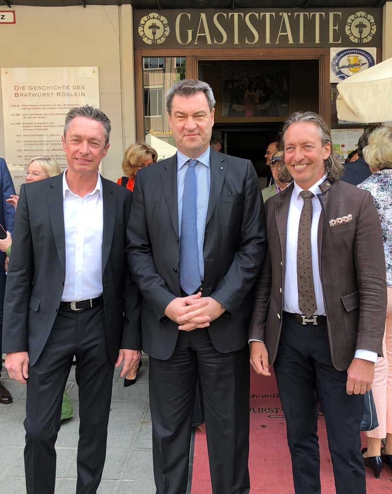 Ministerpraesident Dr. Markus Soeder im Roeslein 13f4deeb