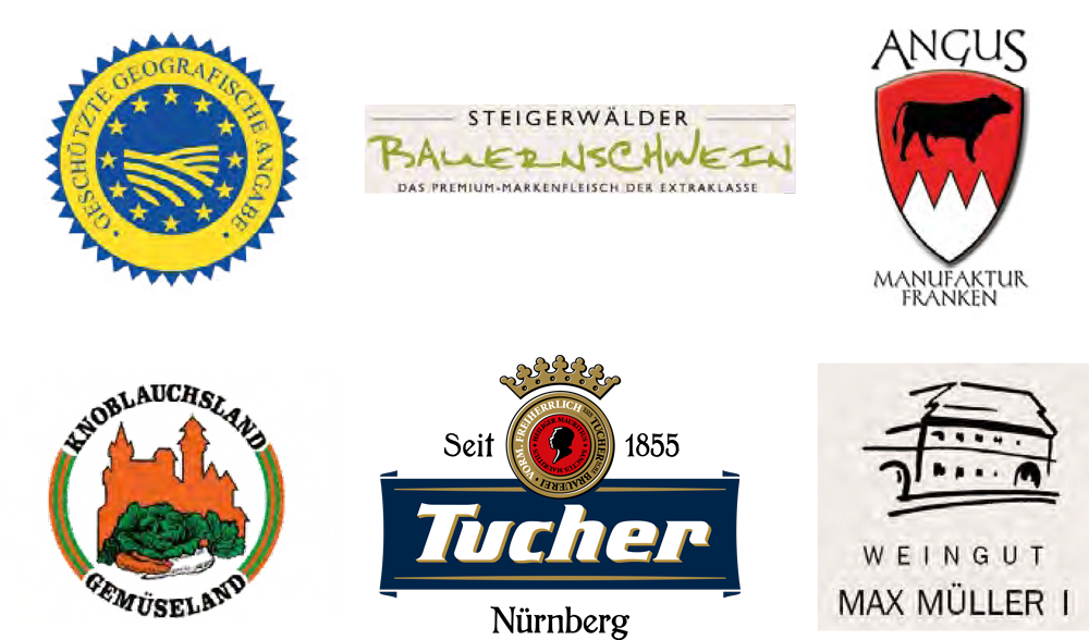Bratwurst Roeslein Logos Lieferanten
